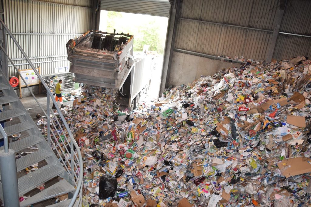 centre de stockage des déchets