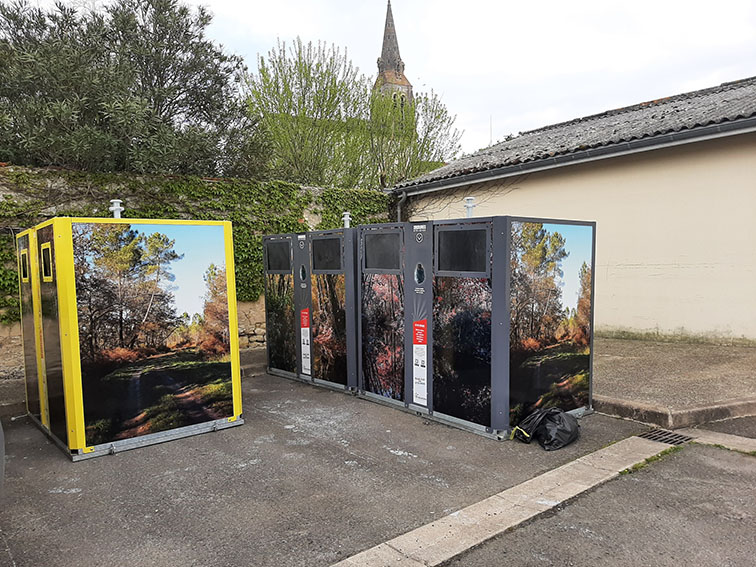 PAV LESPARRE 2 Un nouveau dispositif de collecte dans le bourg de Lesparre Médoc SMICOTOM 33