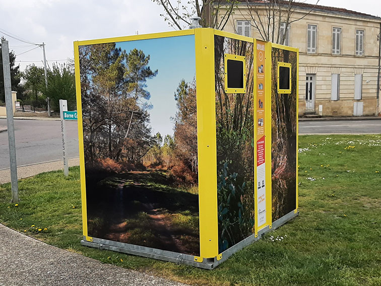 PAV LESPARRE 4 Un nouveau dispositif de collecte dans le bourg de Lesparre Médoc SMICOTOM 33