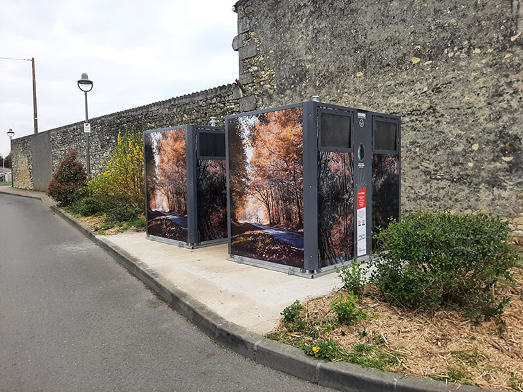 PAV LESPARRE 6 Un nouveau dispositif de collecte dans le bourg de Lesparre Médoc SMICOTOM 33