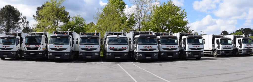 camion collecte recrutement La SEMMGED, société de collecte recrute des chauffeurs et ripeurs saisonniers SMICOTOM 33