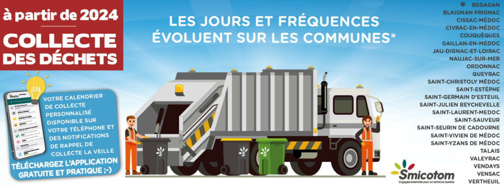 BANDEAU WEB ARTICLE COLLECTE 2024 Plannings de collecte 2024 SMICOTOM 33 BANDEAU WEB ARTICLE COLLECTE 2024 Plannings de collecte 2024 SMICOTOM 33