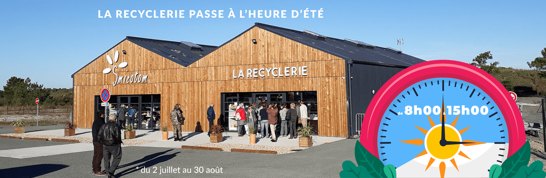 La Recyclerie passe à l'heure d'été