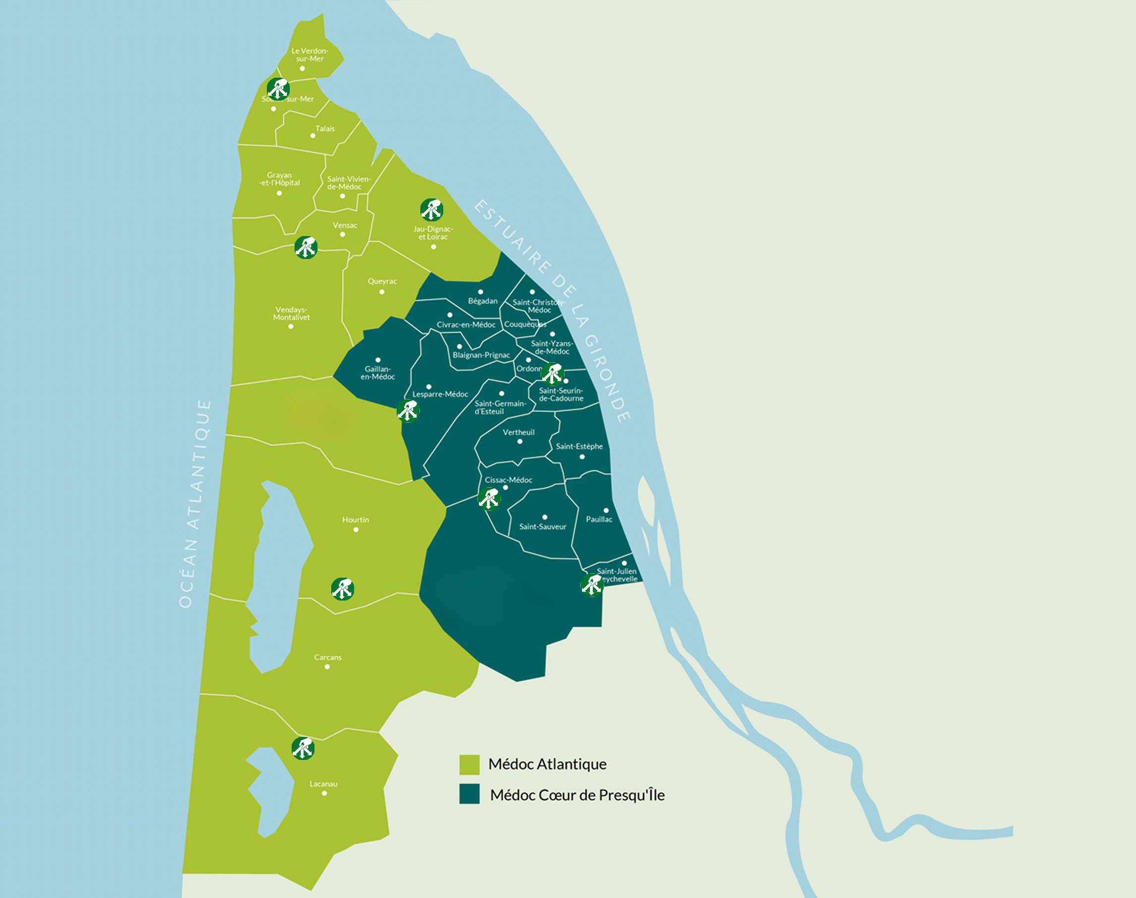 Carte zone d'intervention SMICOTOM